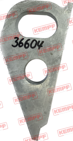 36604 Zurring, klappbar, verzinkt, 120 mm